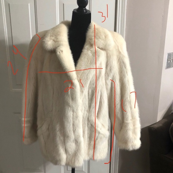 ❌SOLD❌ RARE! real mink fur & leather coat 1970’s Vintage - Picture 8 of 8